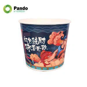 Muokattu painettu kanapaperi kauhat